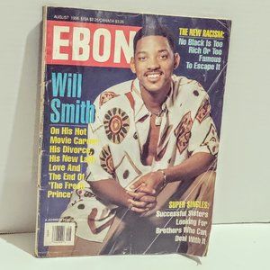 EBONY August 1996 Will Smith Magazine
